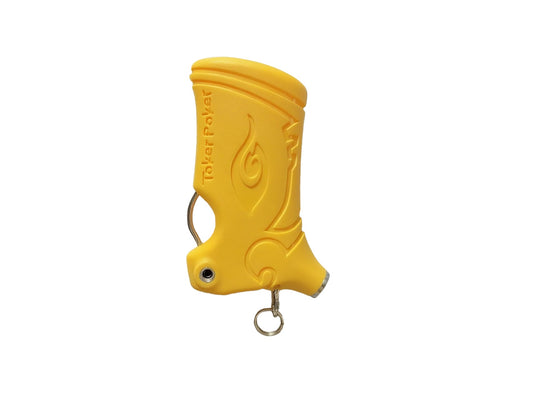 Yellow SUKA Pocket Tool with Keyring for Portable UFO Pipe Accessories and Maintenance