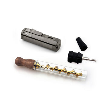 Twisty Glass Blunt Complete Bundle – Gen 2 Black Walnut + Lighter + Collector