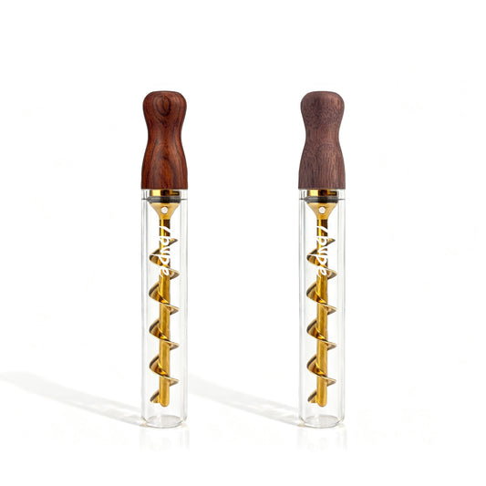 Twisty Glass Blunt Gen 2 Dual Wood Bundle – Walnut + Rosewood
