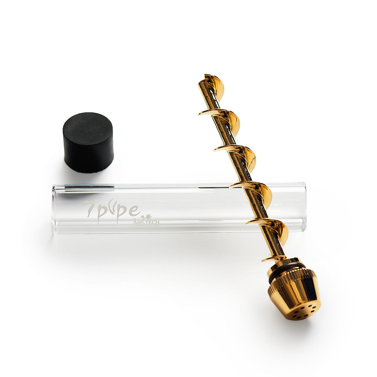 7Pipe's Twisty Glass Blunt: Innovative Smoking Solution